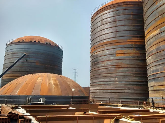 中山钢板库库顶为何要地面安装